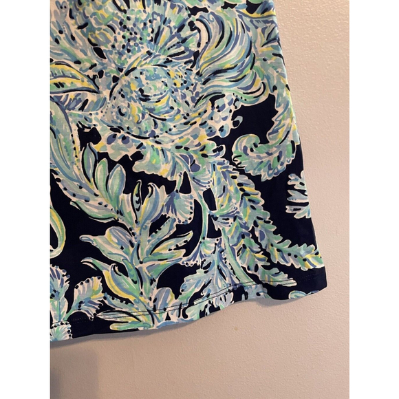 Lilly Pulitzer Women's Margot Dress High Tide Navy Scuba Tassel Sundress Sm NWOT - Picture 6 of 13